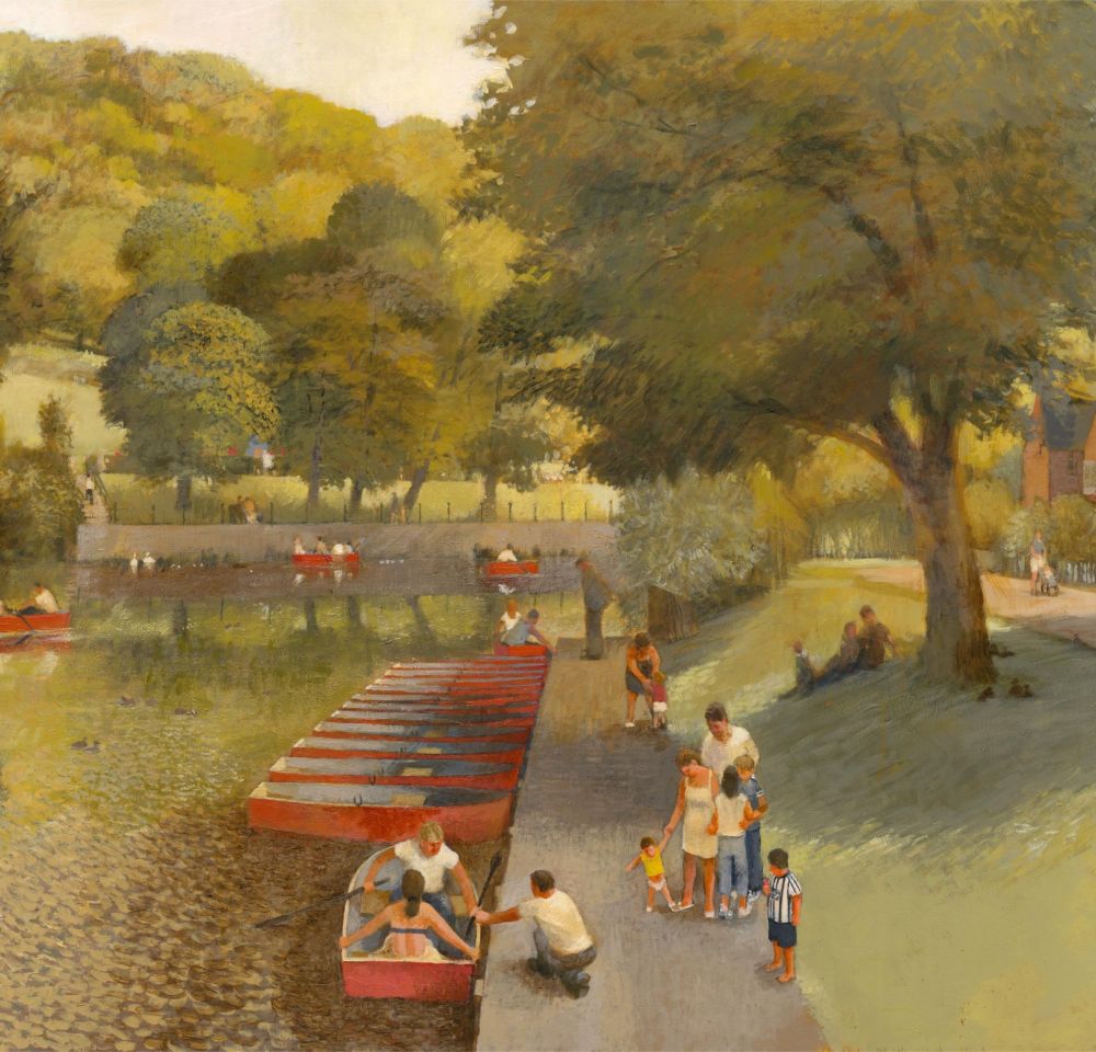 Boats On The Wansbeck, Morpeth